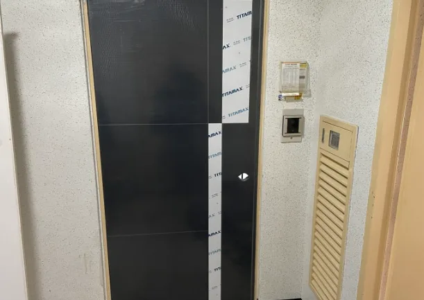 부산 사상구 모라동 지문인식 디지털 도어락 설치 시공 사례 시공 전 1