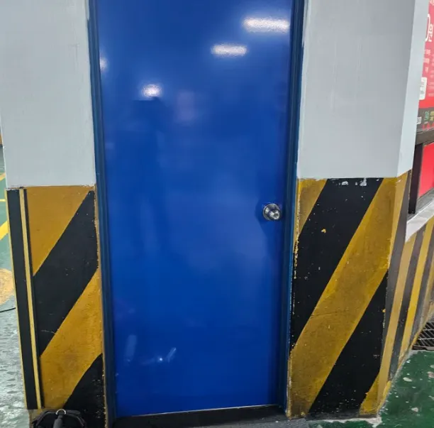 부산 진구 부전동 방화문 교체 작업 완료 사례 시공사례 사진