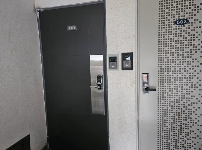 양산 신기동 방화문 교체 및 설치 사례 시공사례 사진